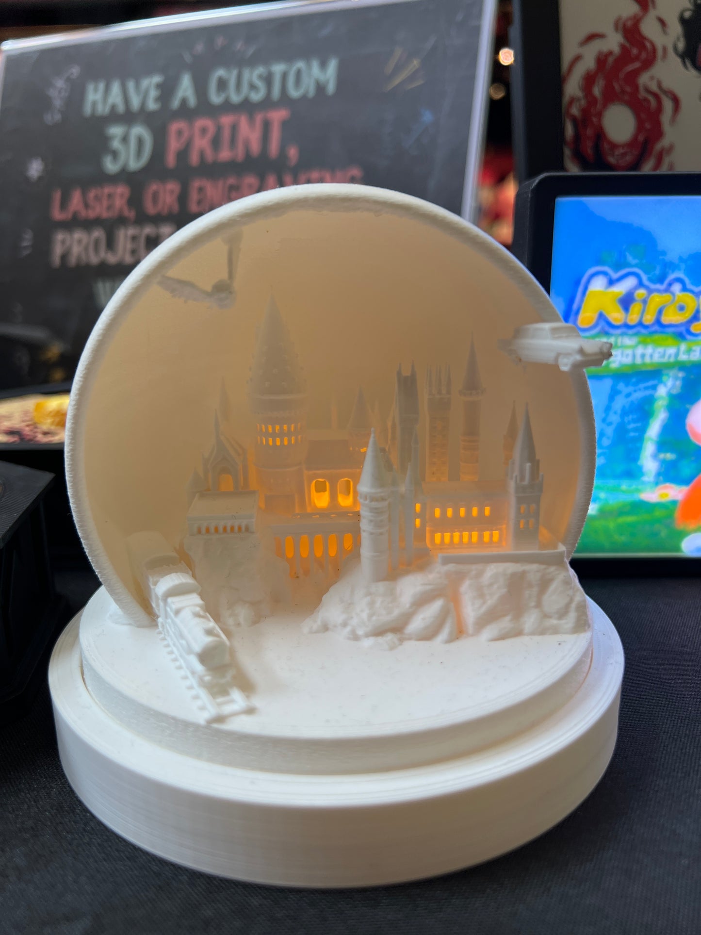 Hogwarts Light Box